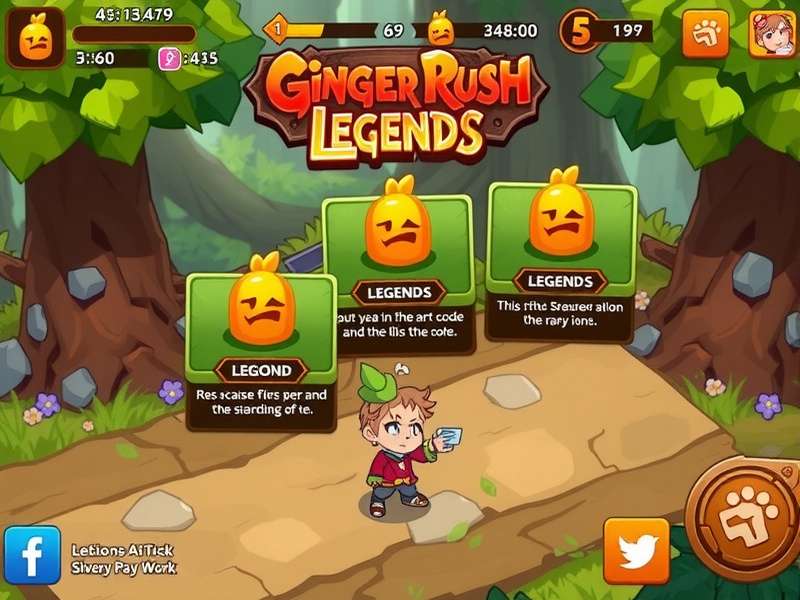 Ginger Rush Legends community event